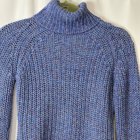 Vtg Y2K Early 2000s Multicolor Pastel Knitted Sweater Size Medium Rory Gilmore - Picture 5 of 8